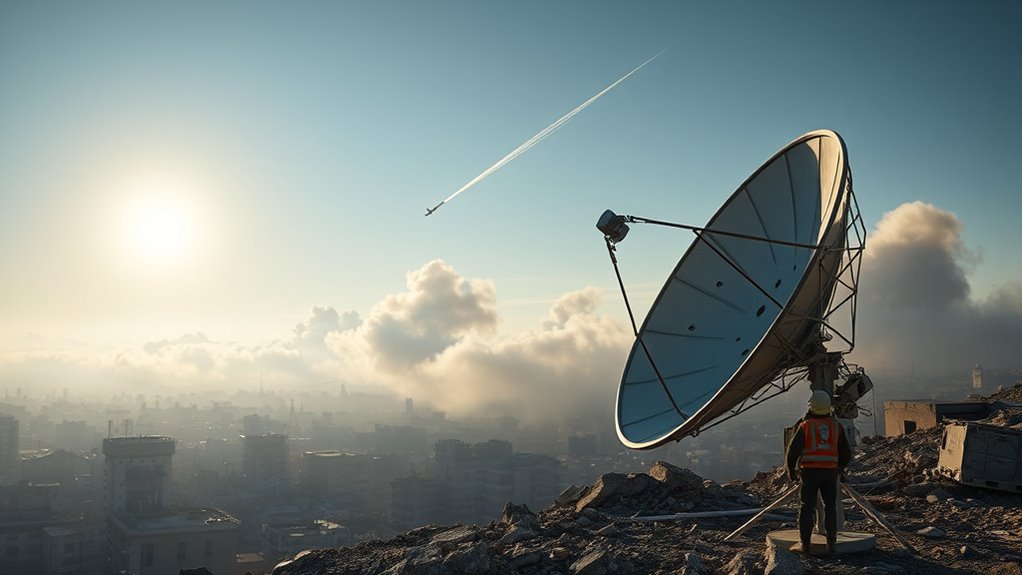 satellite connectivity ensures resilient emergency communication