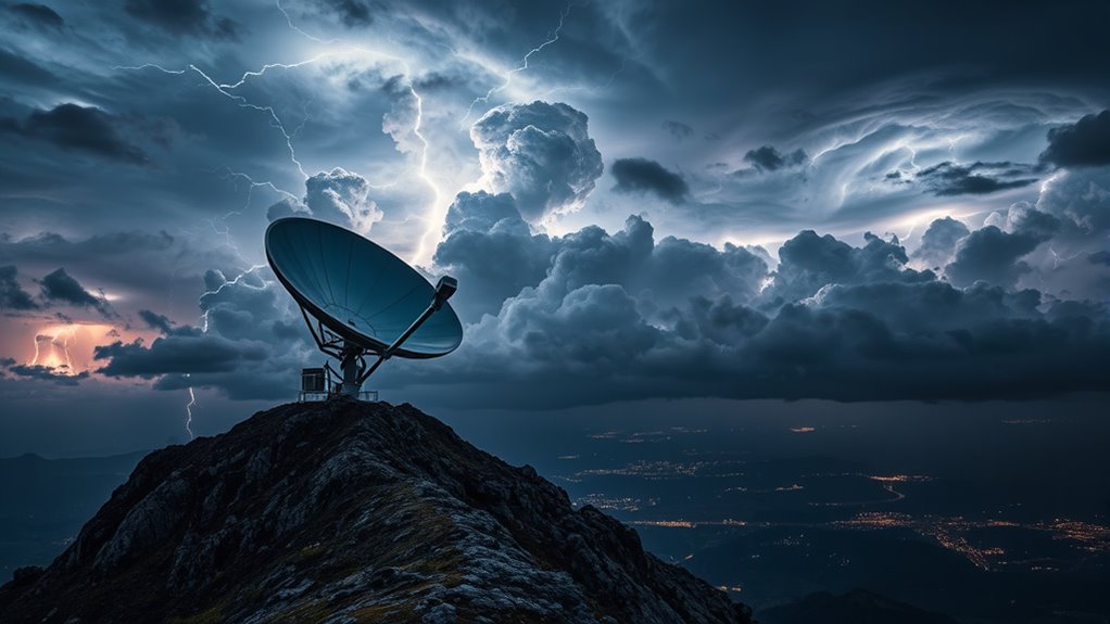 satellite tech aids disaster communication
