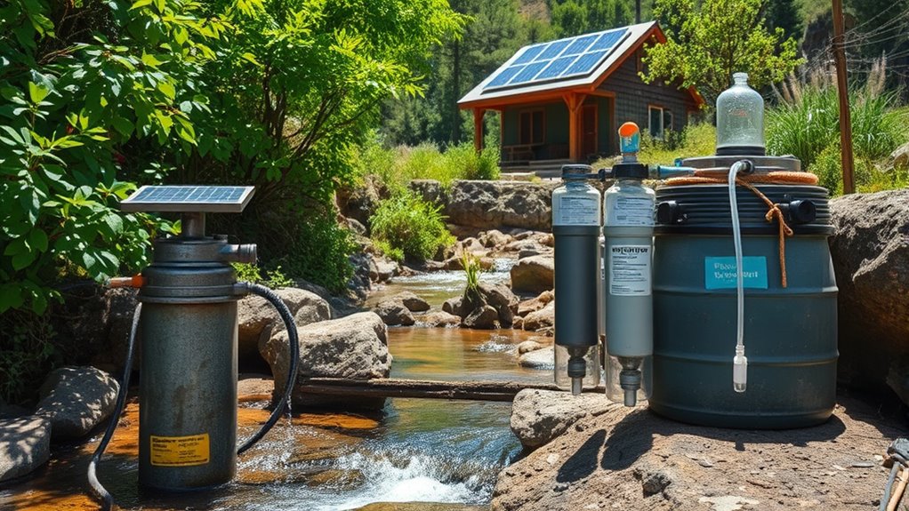secure filter conserve water