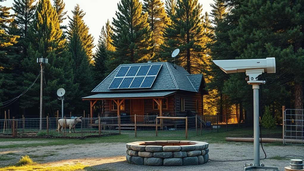 secure shelter and surveillance