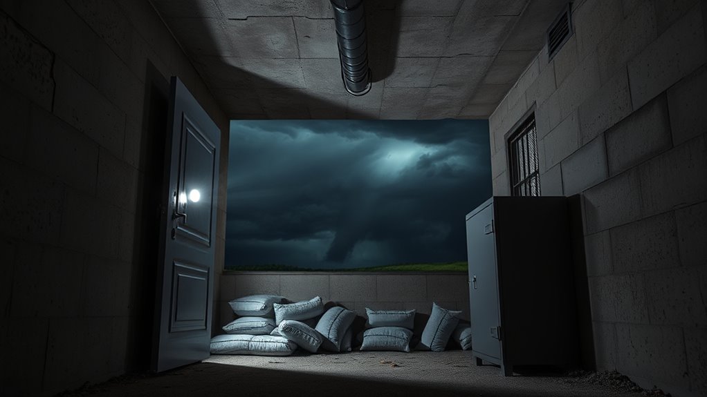 seek shelter protect head