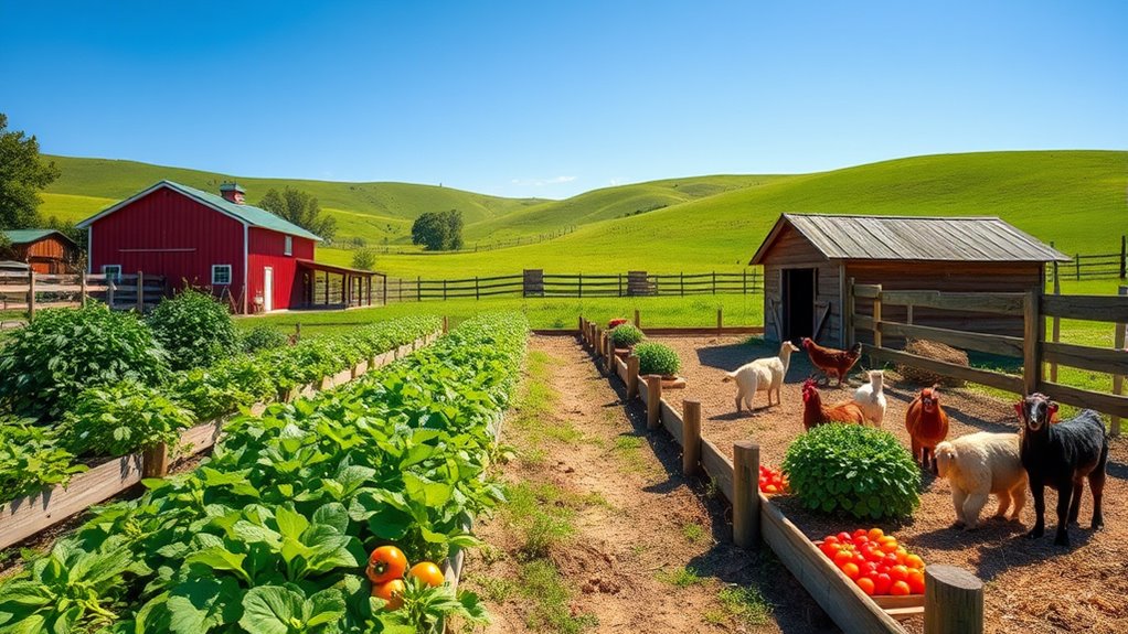self sufficient farming practices