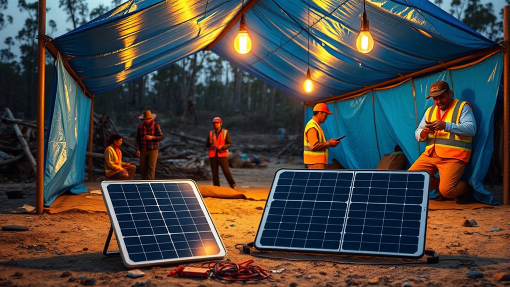 solar power supports disaster resilience