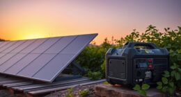 solar vs generator comparison