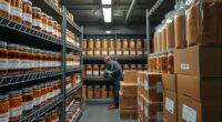 stockpiling and preserving essentials