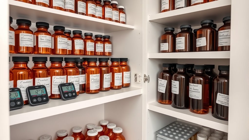 store medications properly monitor shelf life