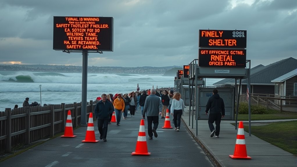 tsunami evacuation safety procedures