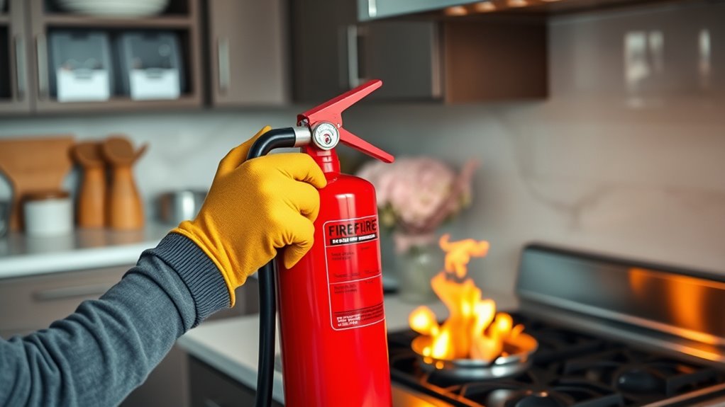 use extinguisher correctly stay safe