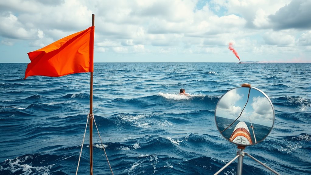 use visual and audio signals