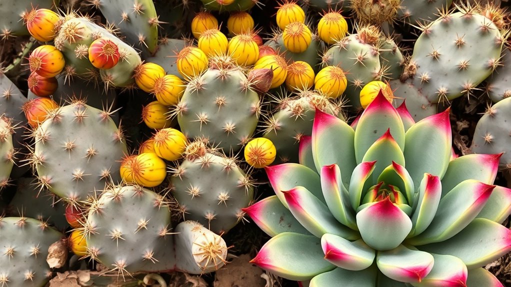 vivid warning plant features
