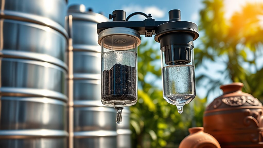 water storage and purification