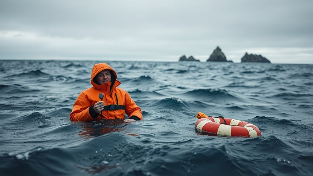 wear insulated waterproof clothing