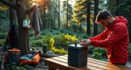 wilderness camp hygiene practices