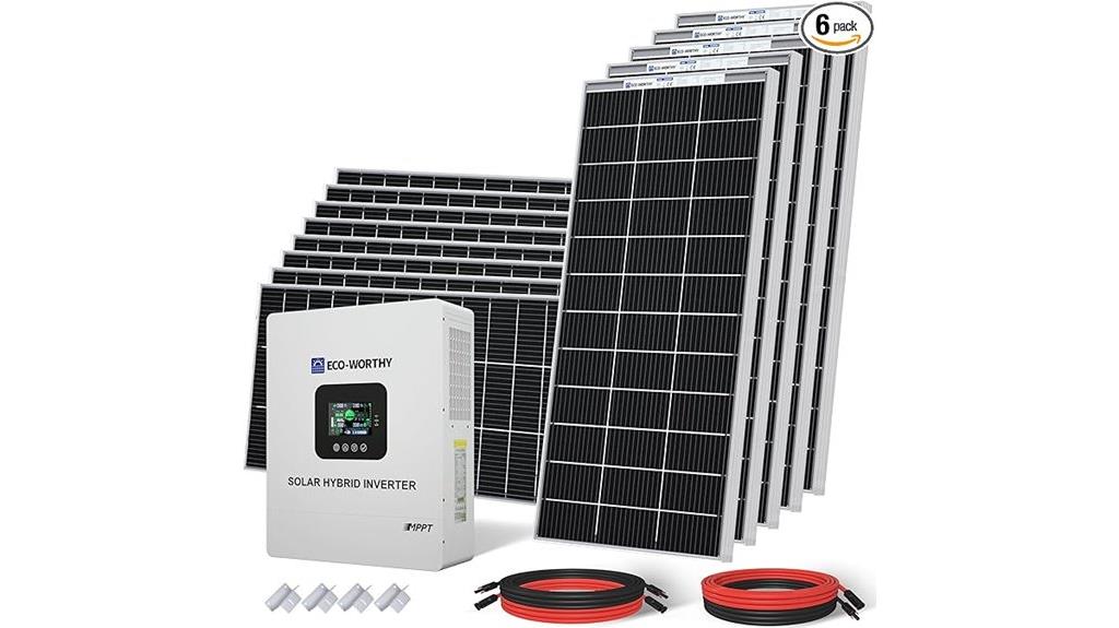 10 7kwh 48v solar kit