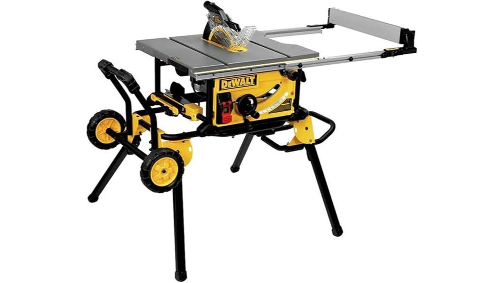 10 inch table saw with stand
