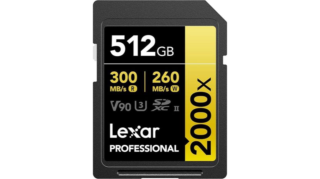 128gb professional sd card