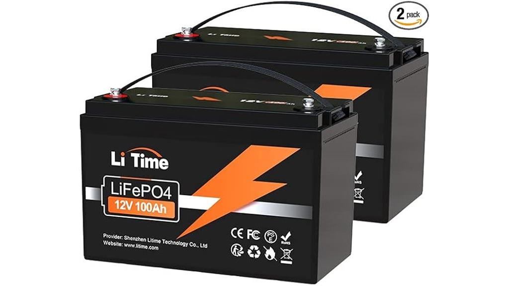 12v 100ah lithium batteries