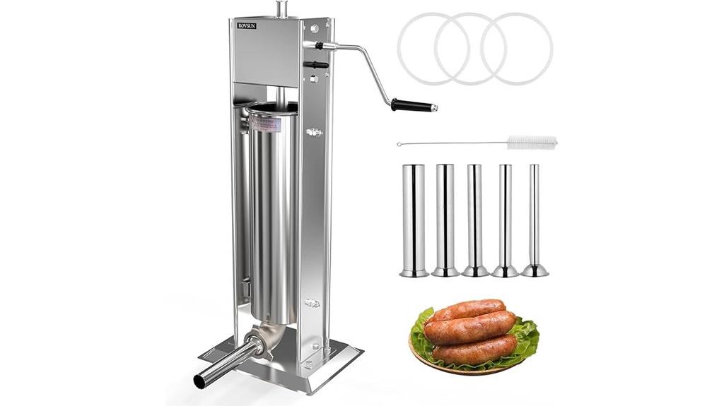 15 lb manual sausage stuffer
