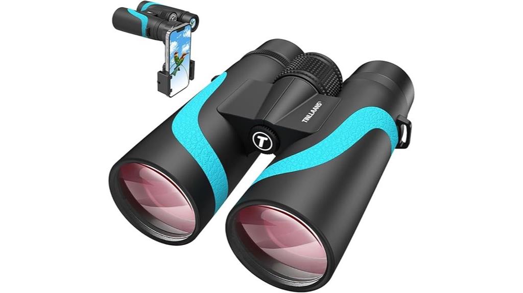 15x55 binoculars with phone adapter