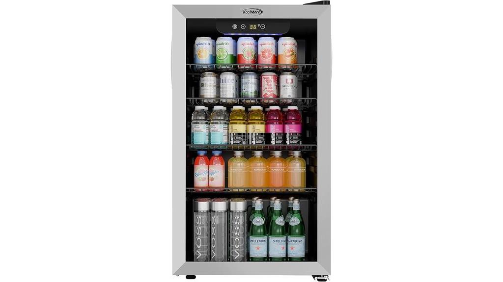 18 inch stainless beverage cooler