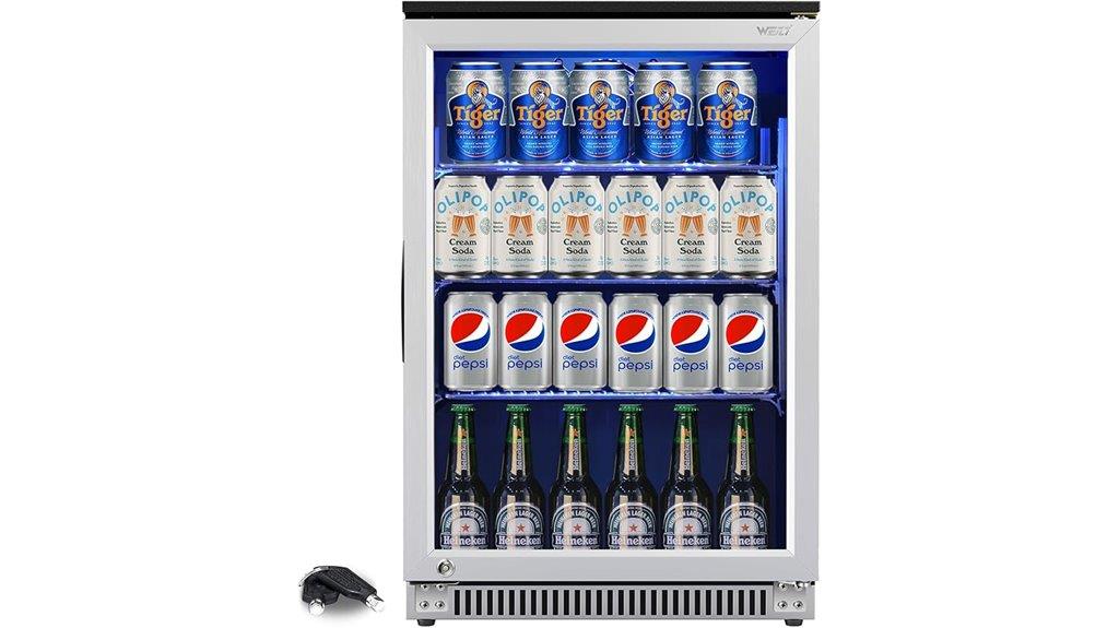 20 inch beverage refrigerator