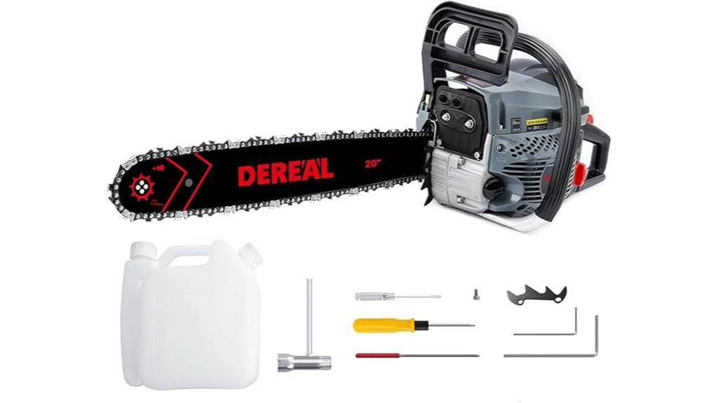 20 inch gas chainsaw