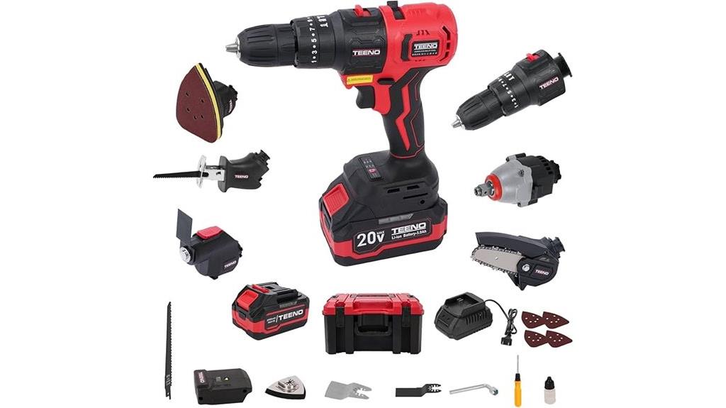 20v cordless tool set