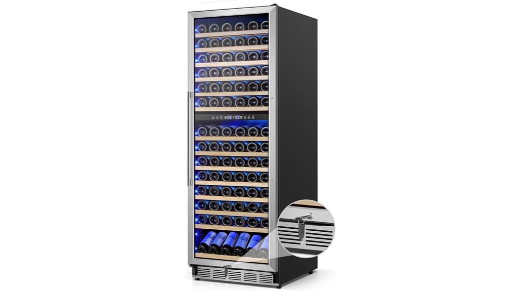 24 inch large wine cooler