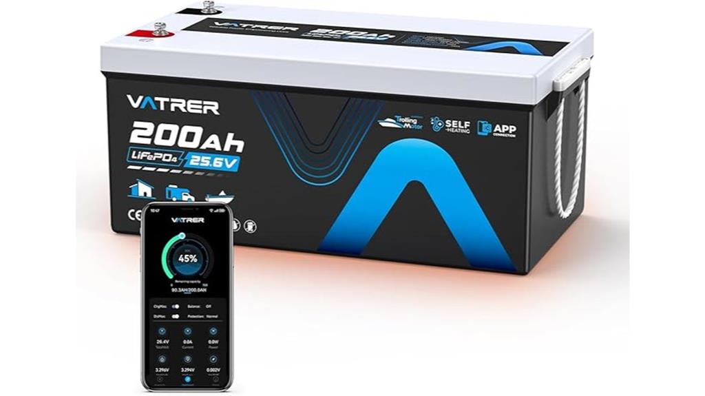 24v 200ah bluetooth battery