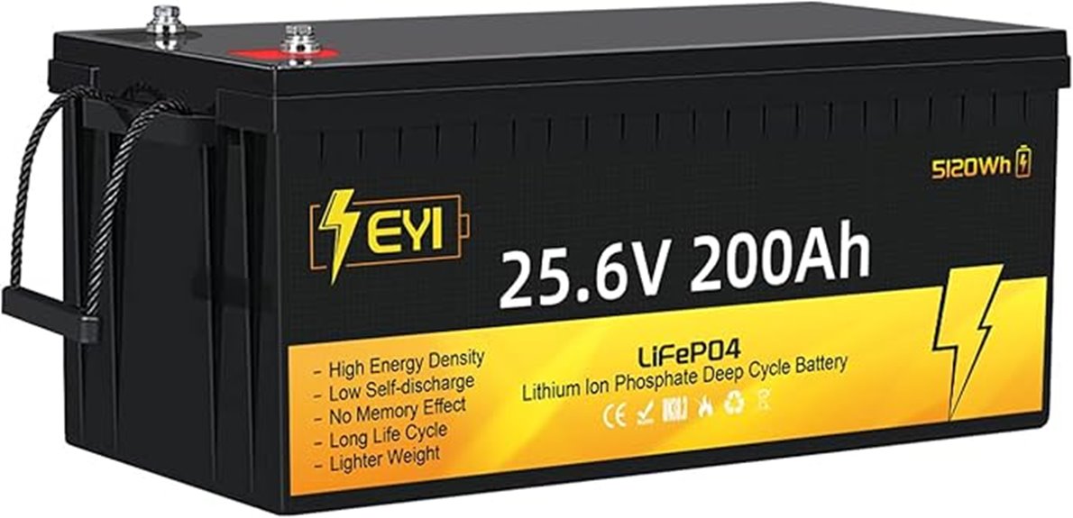 24v 200ah lifepo4 battery