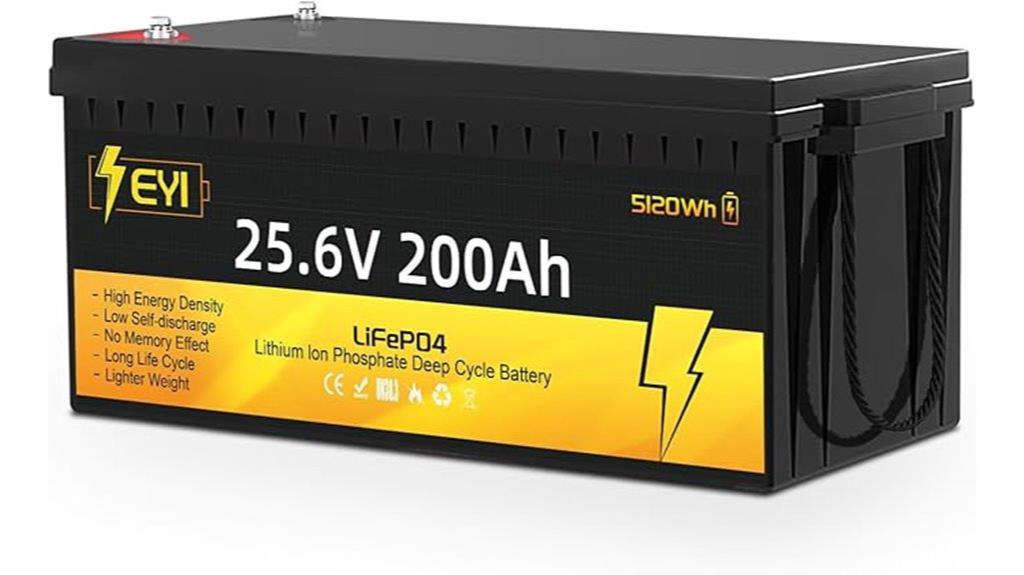 24v 200ah lithium battery