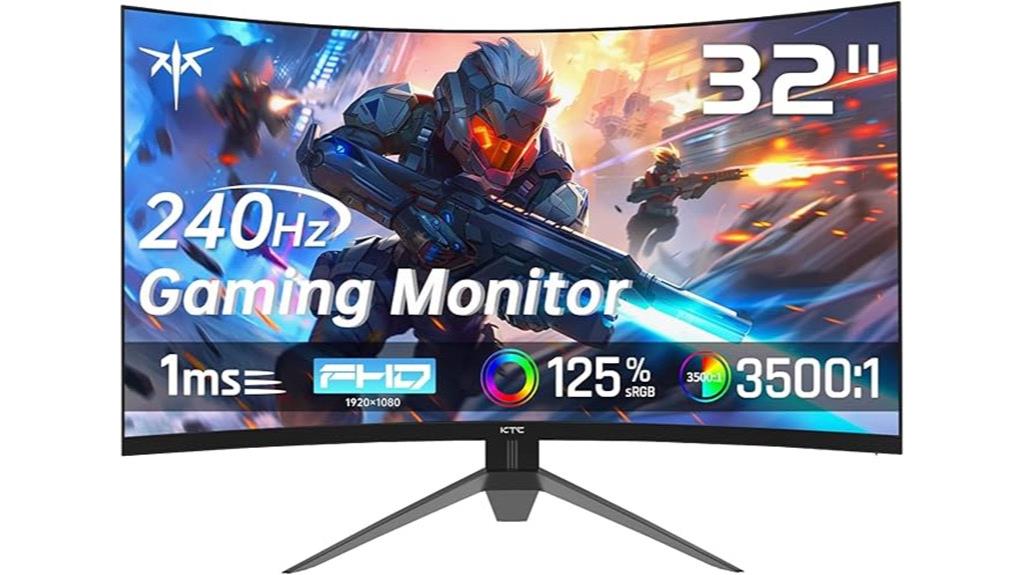 32 inch 240hz curved monitor