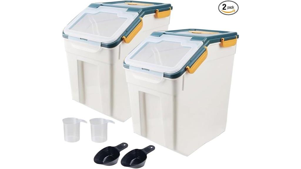 50lb airtight storage container