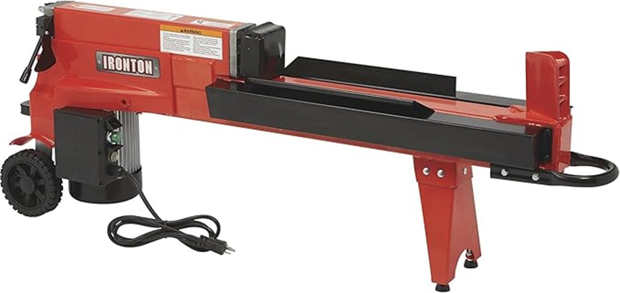 5 ton electric log splitter