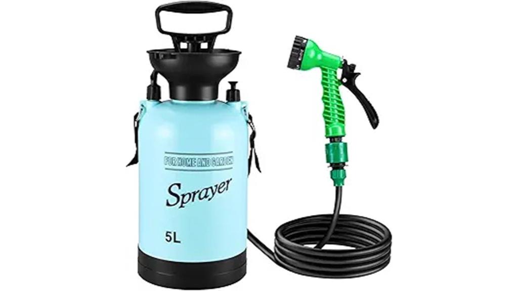 5l portable camping shower