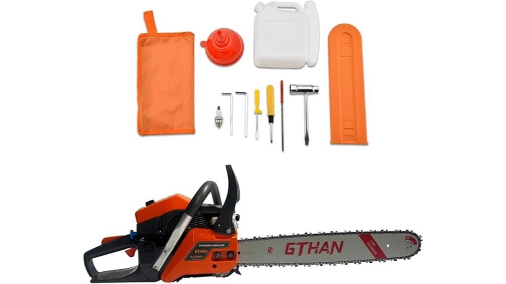 60cc gas chainsaw bar