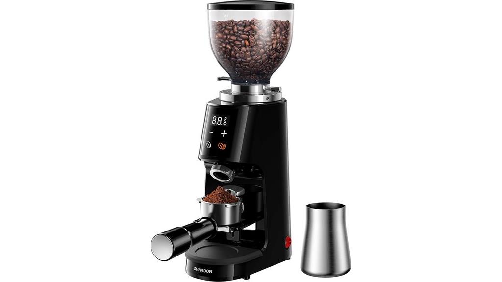 64mm burr coffee grinder