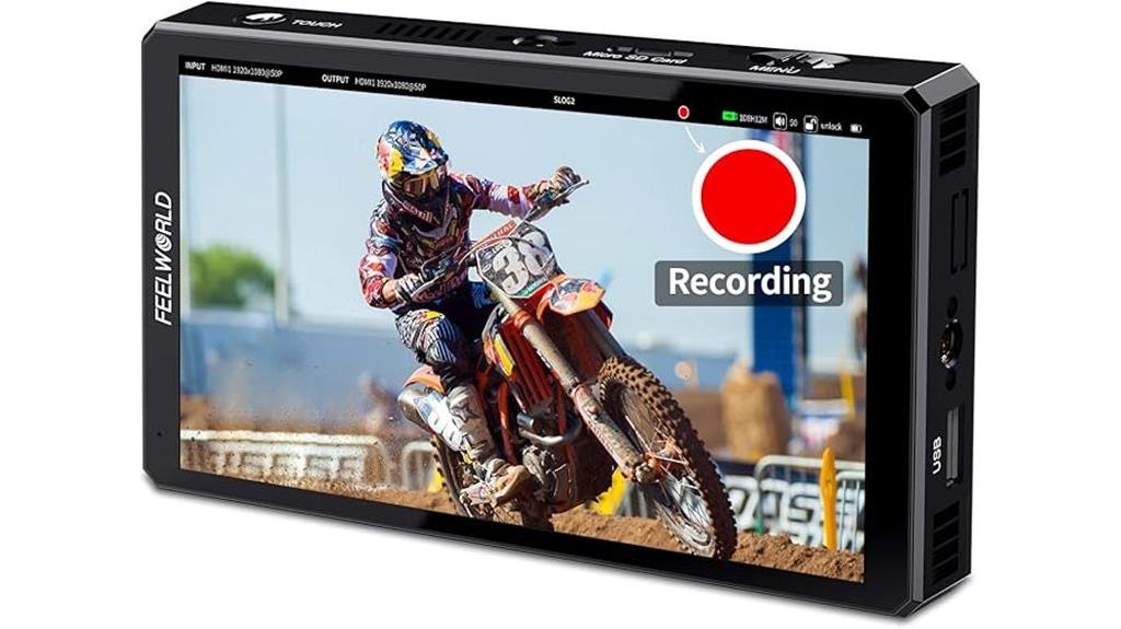 6 inch recording monitor