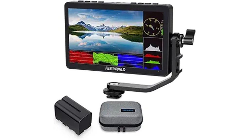 6 inch touchscreen dslr monitor