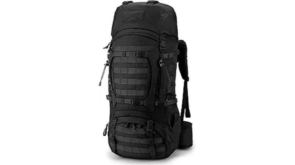 70l camping hiking backpack