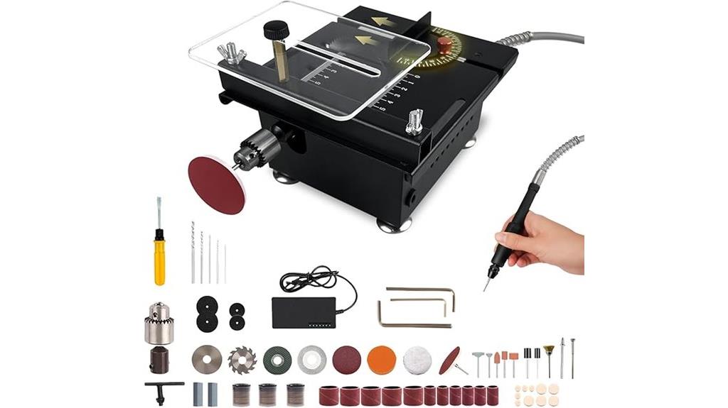 adjustable speed mini saw