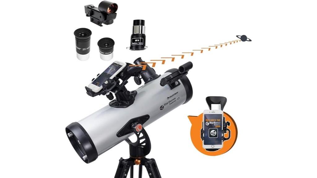 affordable beginner newtonian telescope