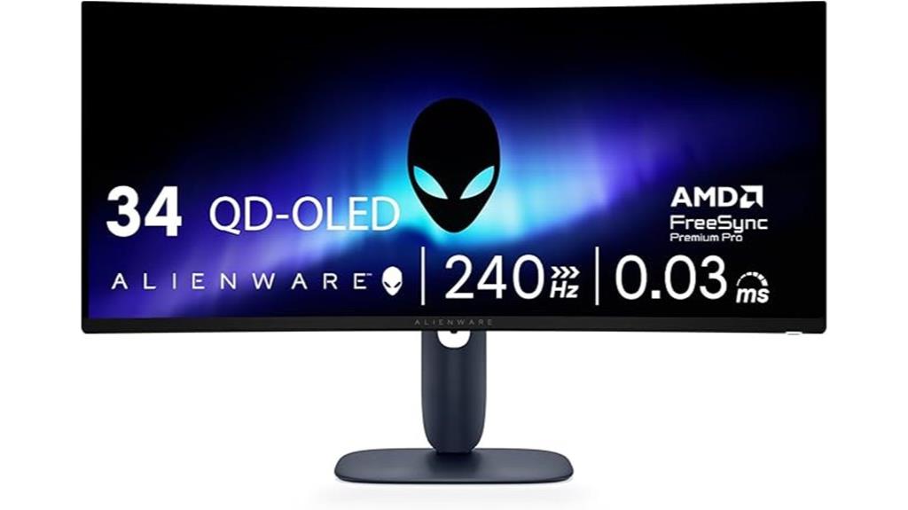 alienware curved gaming monitor