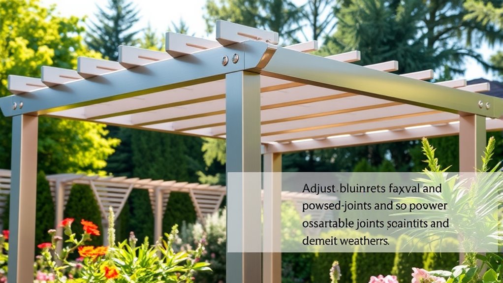 aluminum pergola selection factors