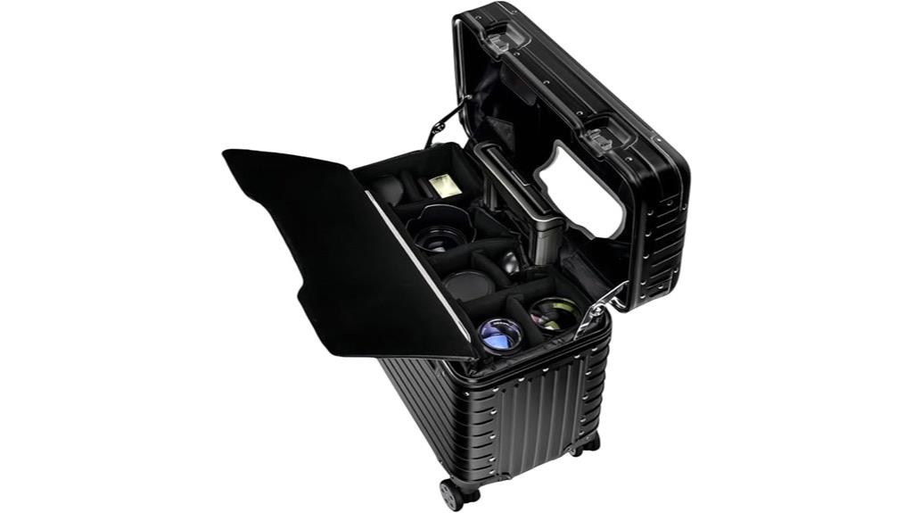 aluminum tsa lock luggage