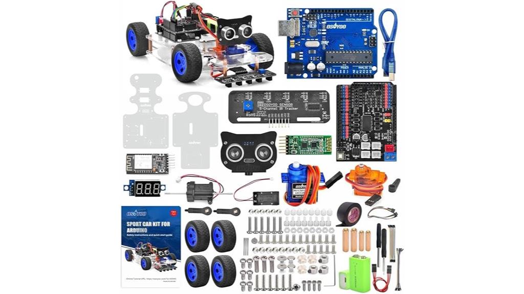 arduino compatible smart rc car