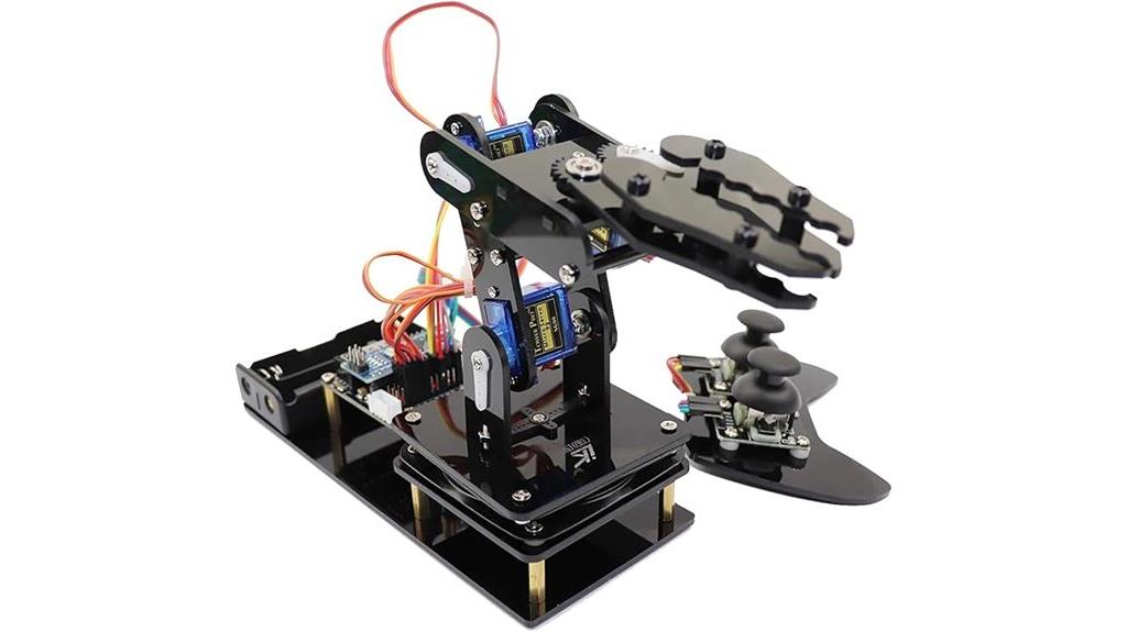 arduino programmable robot arm