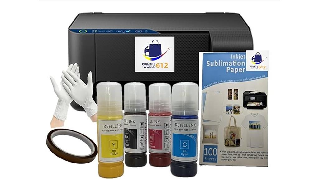 cartridge free sublimation printer
