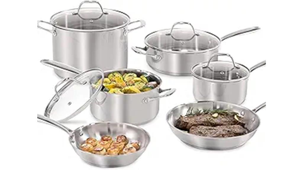 celebrity chef stainless set