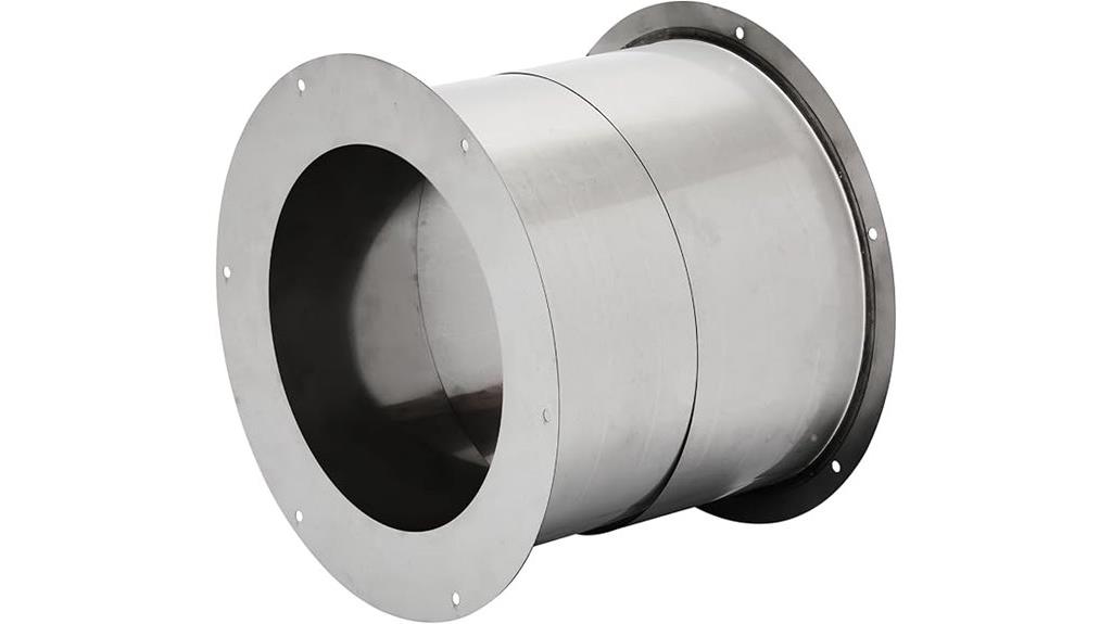 chimney pipe wall thimble